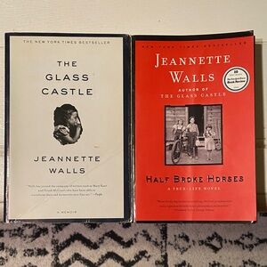 Book Set - The Glass Castle & Half Broke Horses